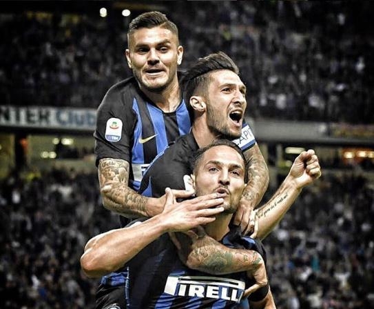  国际米兰多点开花大胜垫底球队巩固榜首